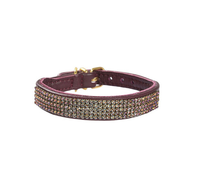Bobby Crystal Princesse Collar Prune, 40 cm