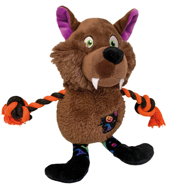 Bobby Dog Toy Fright Werewolf W/ Rope 30 cm