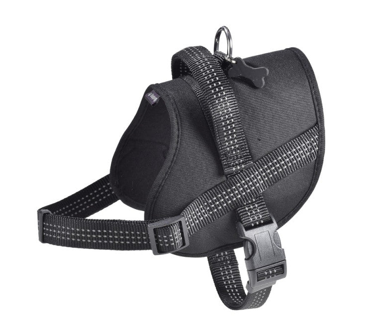 Bobby Easy Safe Harness Black, 2XSmall