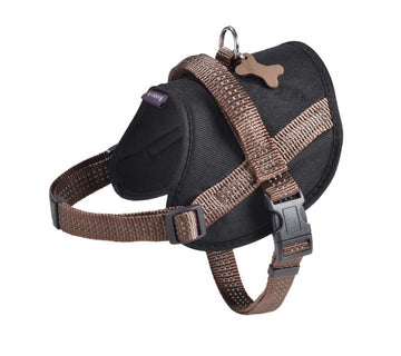 Bobby Easy Safe Harness Brown, Medium