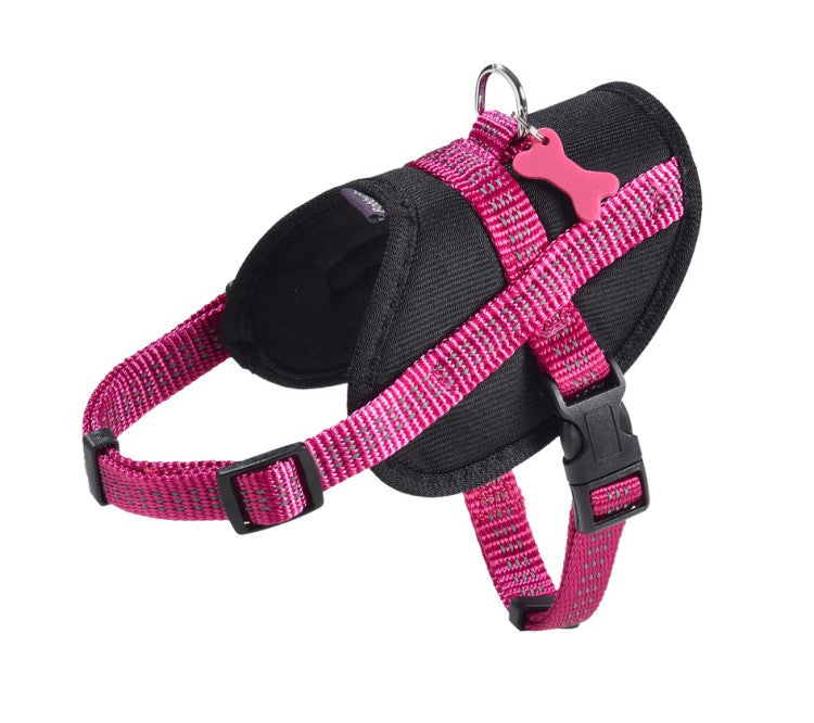 Bobby Easy Safe Harness Fuschia, 2XSmall