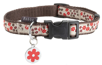 Bobby Flower Collar Red, Large