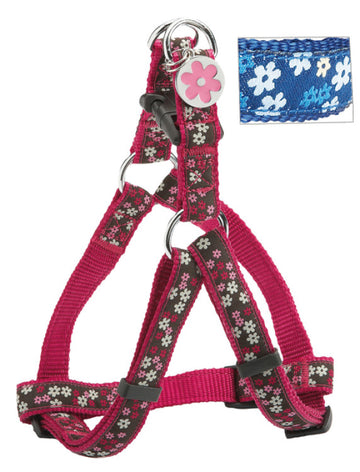 Bobby Flower Harness Red, Medium