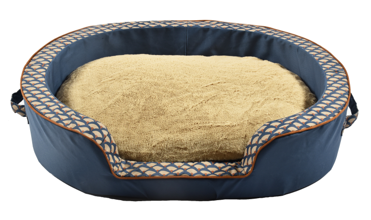 Bobby Geisha Basket Blue, Large