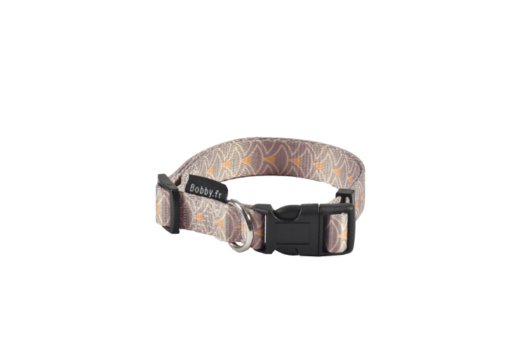 Bobby Geisha Collar Taupe, Large
