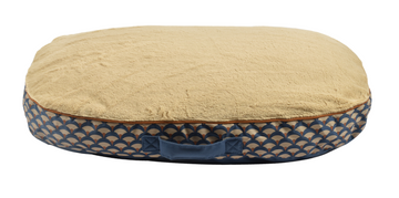 Bobby Geisha Cushion Blue, Medium