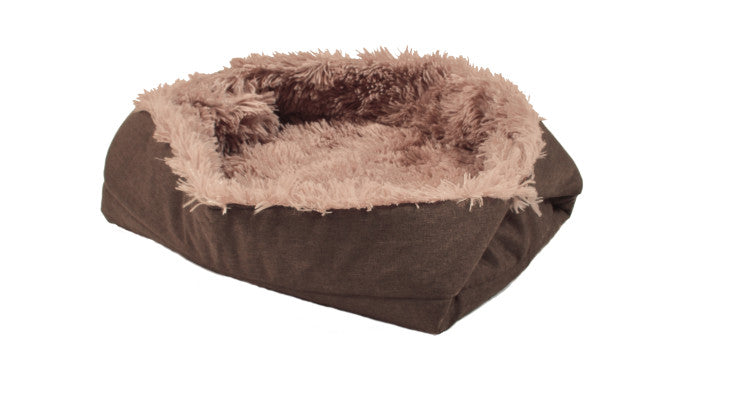 Bobby Multirelax 2-In-1 Throw & Nest- Brown, Small