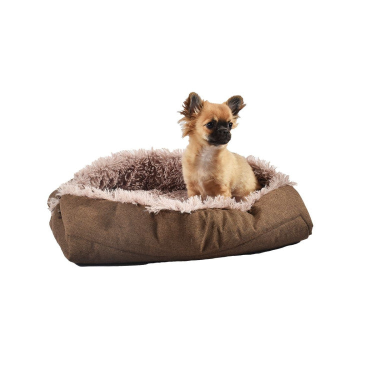 Bobby Multirelax 2-In-1 Throw & Nest- Brown, Small