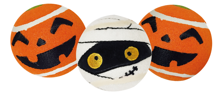 Tennis Ball Fright Duo, 3/pk