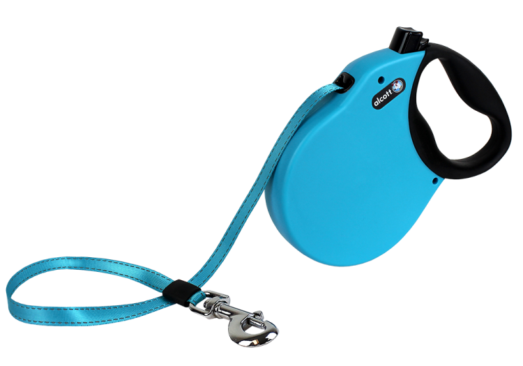 Alcott Expedition retractable leash, 7.5 m - Large - Blue