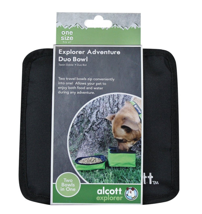 Alcott Explorer duo bowl - Green
