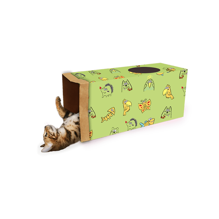afp Catoon Kraft Paper Tunnel Green