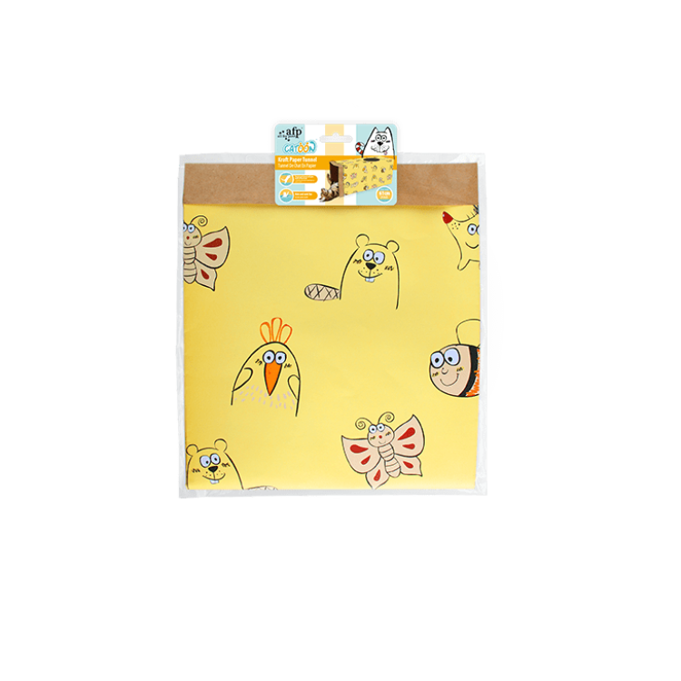 afp Catoon Kraft Paper Tunnel Yellow