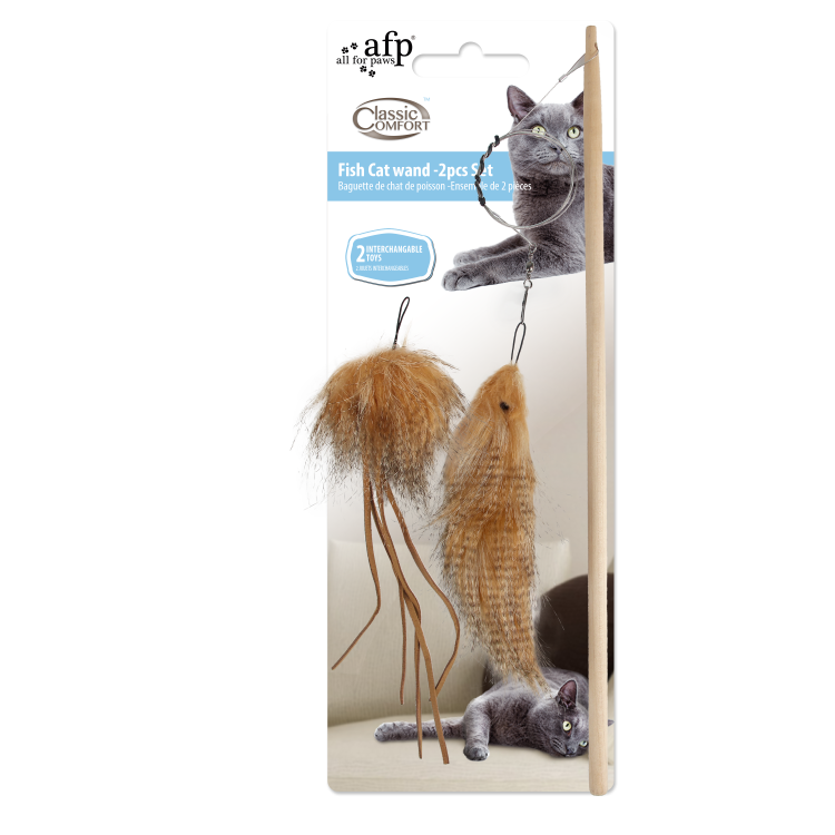 afp Classic Comfort Fish Cat Wand Set