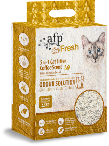 afp Clumping 5-in-1 Cat Litter Coffee Scent 6 L