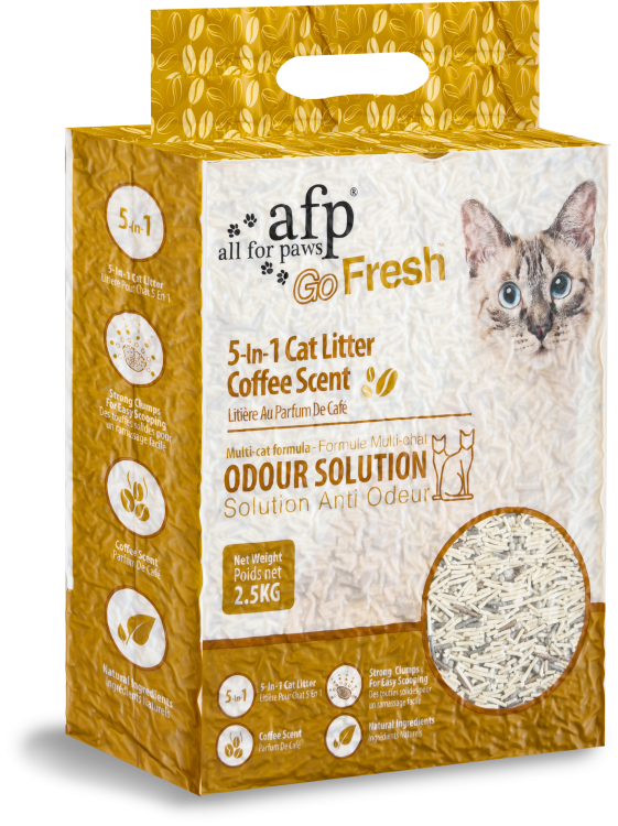 afp Clumping 5-in-1 Cat Litter Coffee Scent 6 L