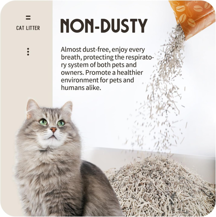 afp Clumping 5-in-1 Cat Litter Coffee Scent 6 L