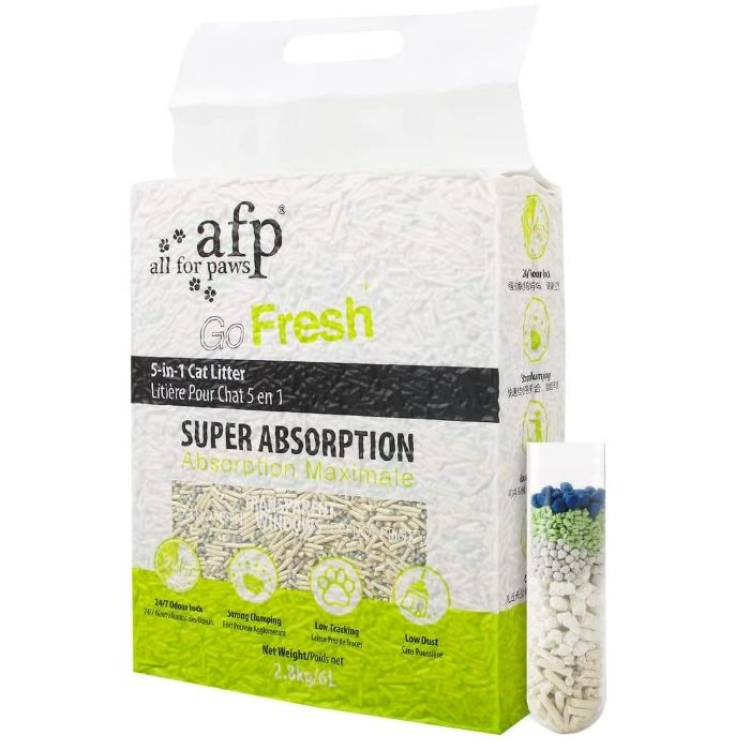 afp Clumping 5-in-1 Cat Litter Tofu 6 L
