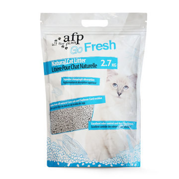 afp Clumping Natural Cat Litter Corn Cob 6 L, 2.7 kg