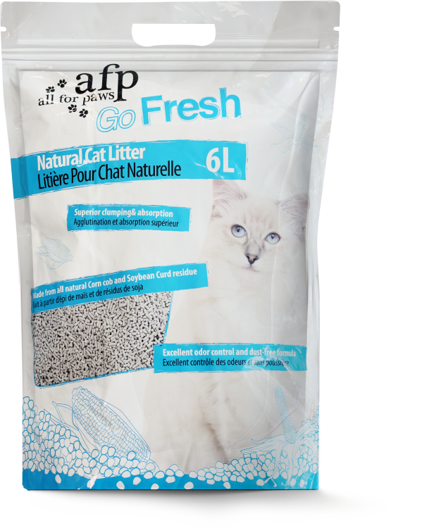 afp Clumping Natural Cat Litter Corn Cob 6 L, 2.7 kg