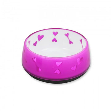 afp Dog Love Bowl Pink Medium