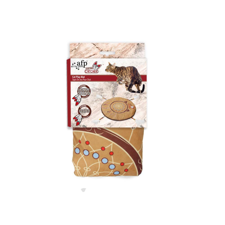 afp Dream Catcher Cat Crinkle Play Mat