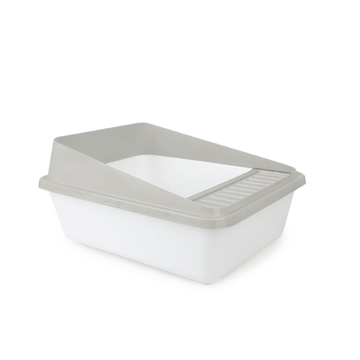 afp Go Fresh High Back Cat Litter Box Large Sand