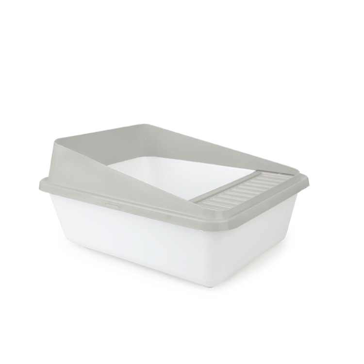 afp Go Fresh High Back Cat Litter Box Large Sand