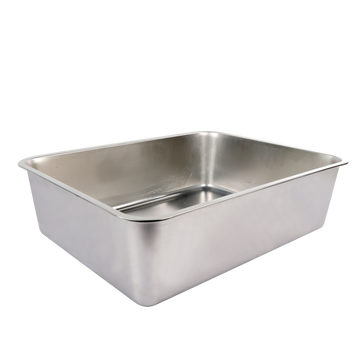 afp Go Fresh Stainless Steel Cat Litter Pan