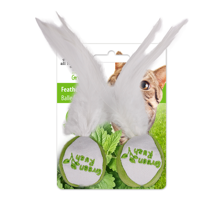 afp Green Rush Feather Ball