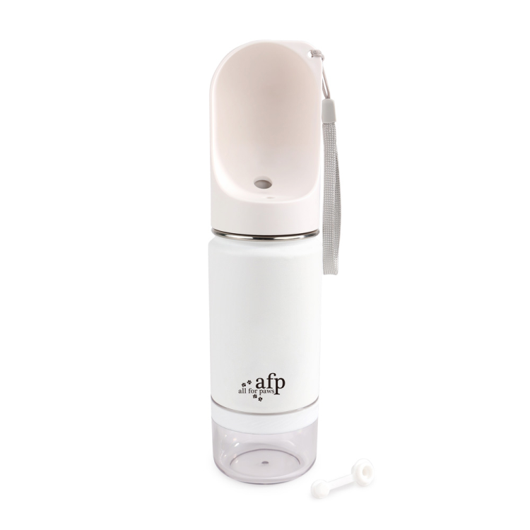 afp Lifestyle 4 Pets 2-in-1 Stainless Drinking Bottle 400 ml /14 oz