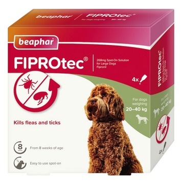 Fiprotec for Large Dog, 4 Pipettes