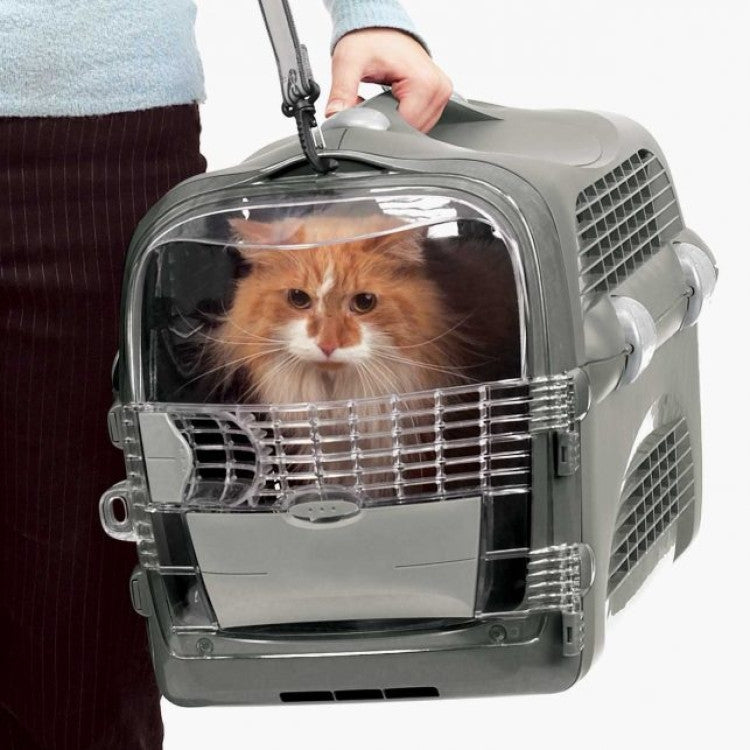 Cabrio Cat Carrier System Cherry Red