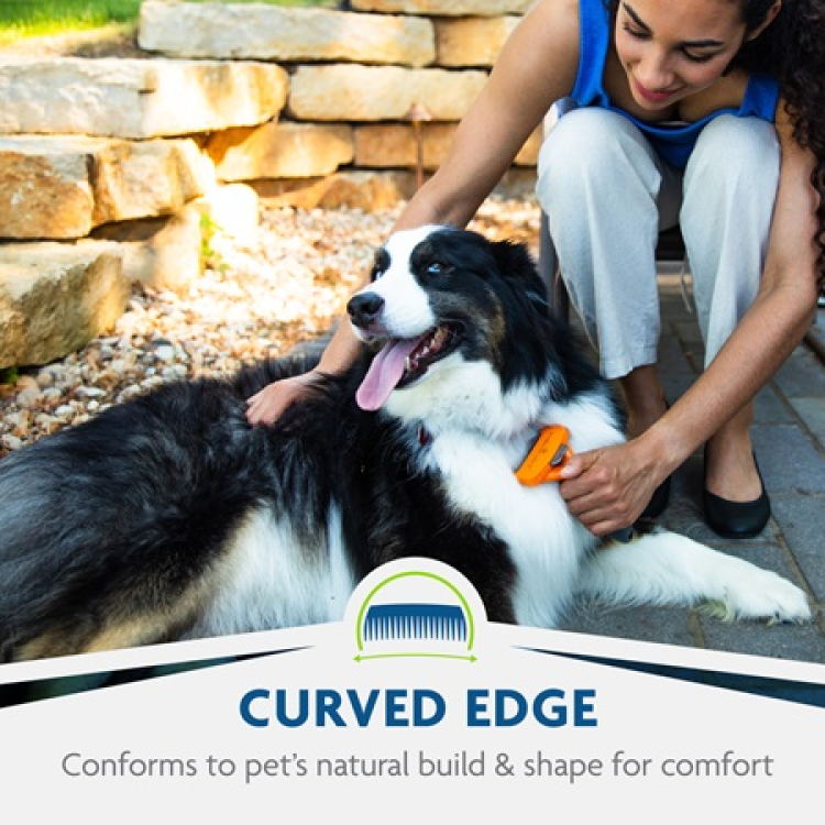 FURminator Undercoat deShedding Tool – Medium Dog, Long Hair