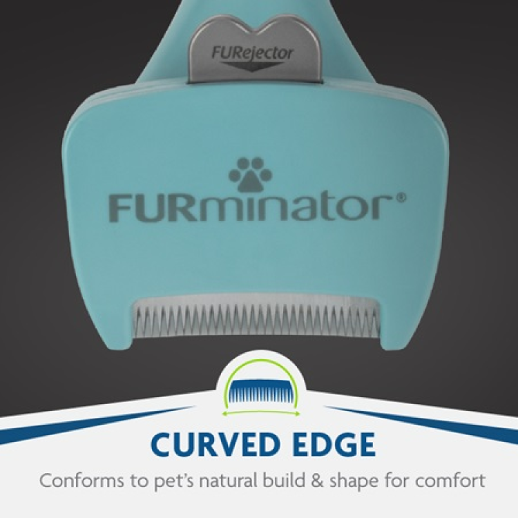 FURminator Undercoat deShedding Tool – Small Cat, Long Hair