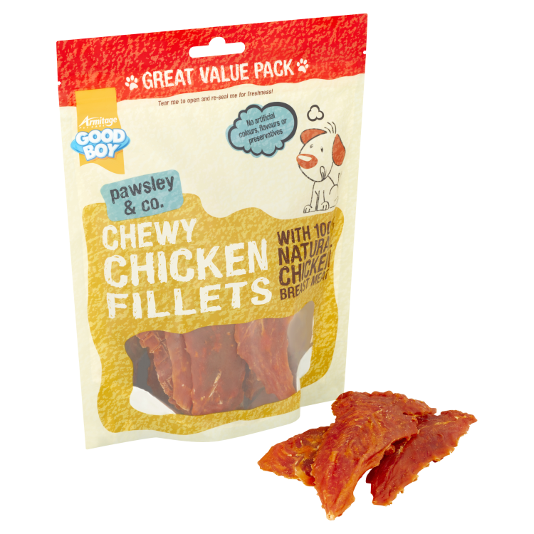 Goodboy Chewy Chicken Fillets Value Pack 320 g