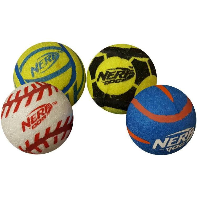 Solid Tuff Sports Balls Medium, 4/pk