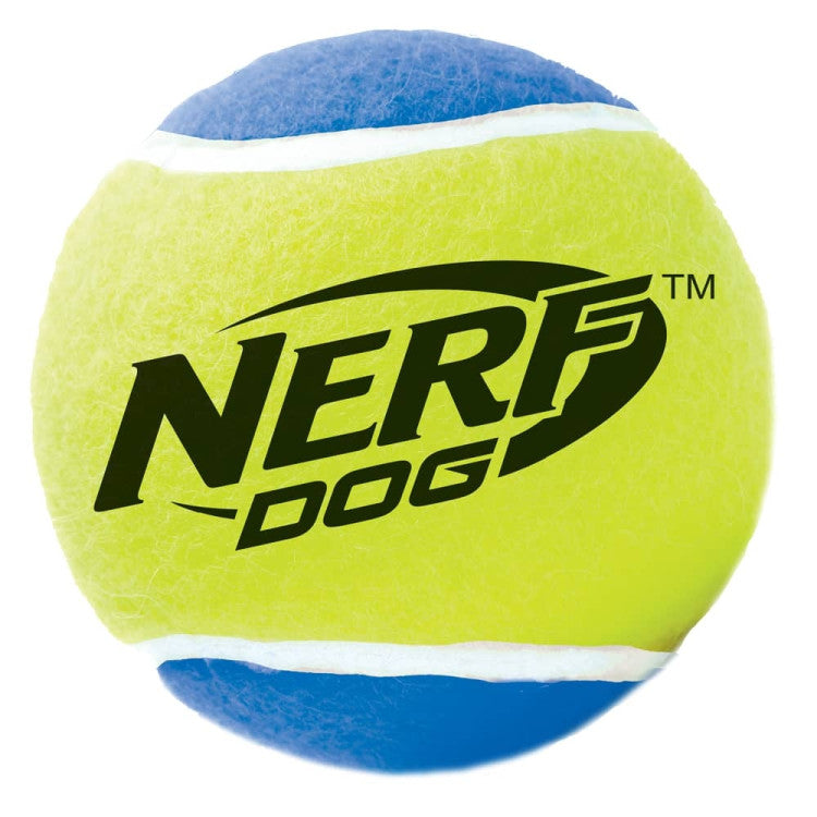 Squeaker Tennis Ball Medium, 3/pk
