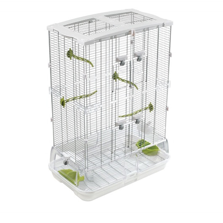 Vision Bird Cage for Medium Birds, Double Height, 62.5x39.5x87 cm
