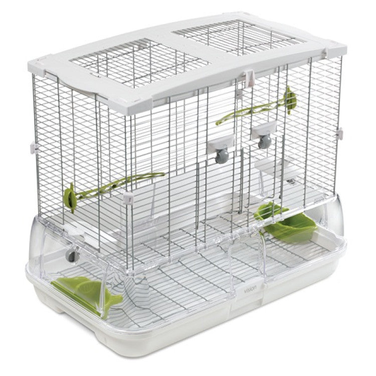 Vision Bird Cage for Medium Birds, Single Height, 62.5x39.5x53 cm