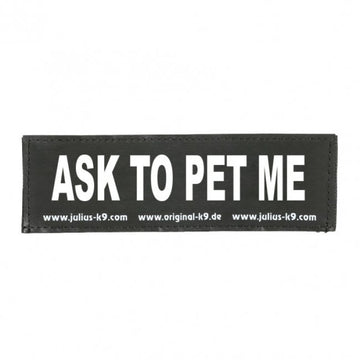 Ask To Pet Me Patch Large