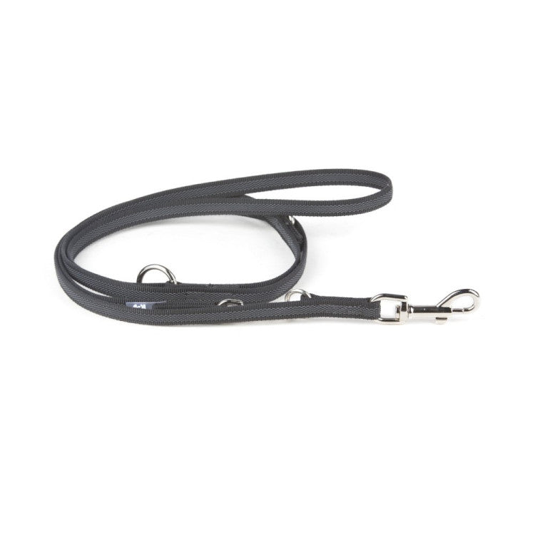 Color & Gray Adjustable Leash Black-Gray Width 2 cm