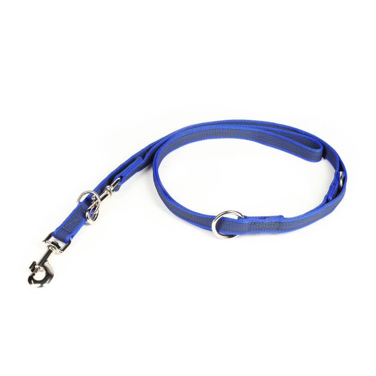 Color & Gray Adjustable Leash Blue-Gray Width 2 cm
