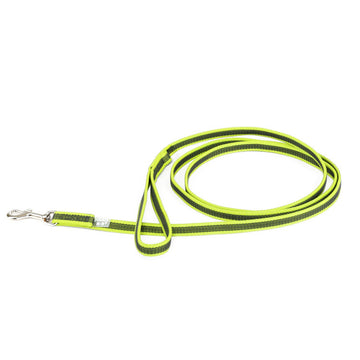 Color & Gray With Handle Leash Neon-Gray Width 1.4 cm & Length 2 m