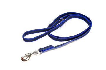 Color & Gray With Handle Leash With Ring Blue-Gray Width 2 cm & Length 1.8 m
