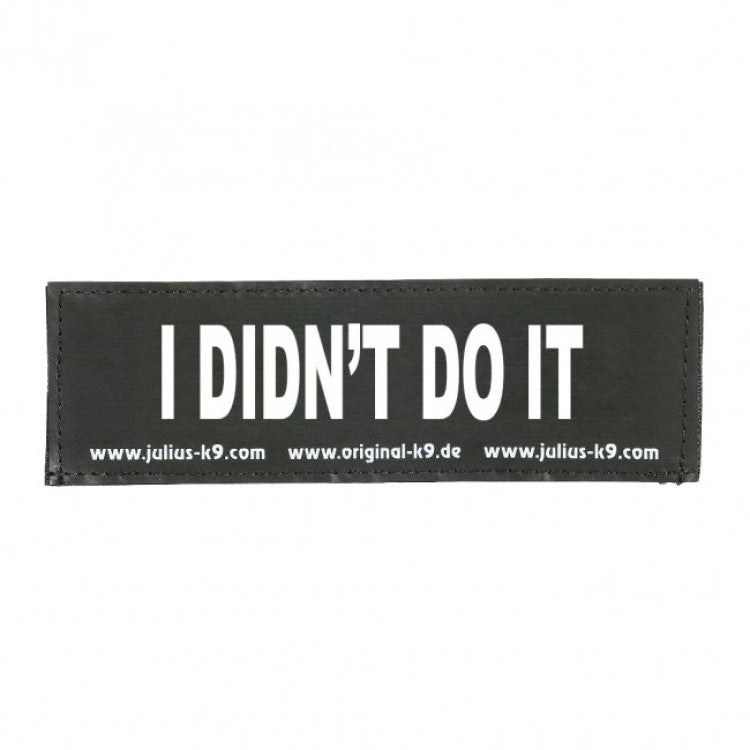 I Didn'T Do It Patch Small