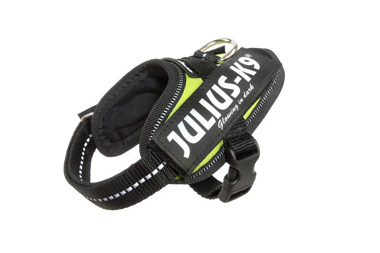 IDC Powerharness Neon Green Size Baby 1