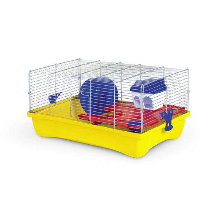 H11 Hamster Cage Yellow & Red 58 x 32 x 38 cm, 3 cages