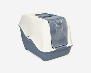 Netta Cat Litter Box Dark Blue 54 x 39 x 40 cm