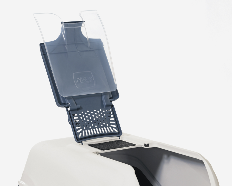 Netta Cat Litter Box Dark Blue 54 x 39 x 40 cm